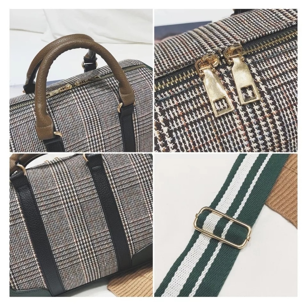 NEW LATINA Duffle Bag Shoulder Crossbody Purse - Picture 7 of 8